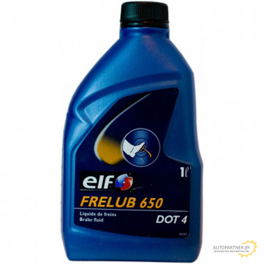 Жидкость тормозная ELF FRELUB 650 DOT 4 0,5л / 213996