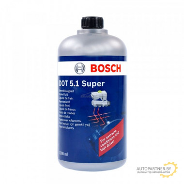 Жидкость тормозная BOSCH DOT 5.1 1 л / 1987479121