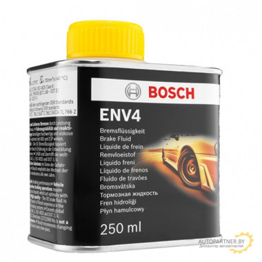 Жидкость тормозная BOSCH ENV4 250 мл / 1987479200
