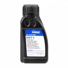 Жидкость тормозная SWAG DOT 4 250 мл / 99900001