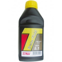 Жидкость тормозная TRW DOT 5.1 500 мл / PFB750