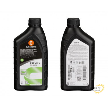 Моторное масло EUROREPAR PREMIUM C3 5W30 / 1635764880 (1л)