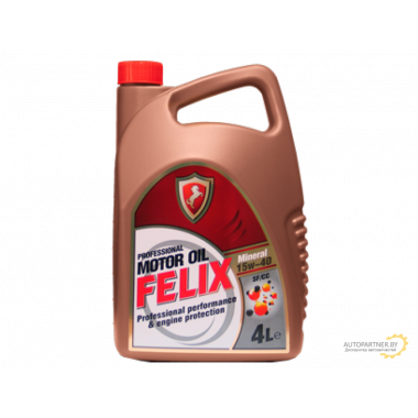 Моторное масло FELIX 15W40 SF/CC / 430800006 (4л)