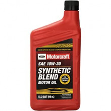Моторное масло FORD MOTORCRAFT SYNTHETIC BLEND 10W30 / XO10W30QSP (0.946л)