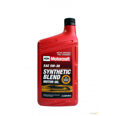 Моторное масло FORD MOTORCRAFT SYNTHETIC BLEND 5W30 / XO5W30QSP (0.946л)
