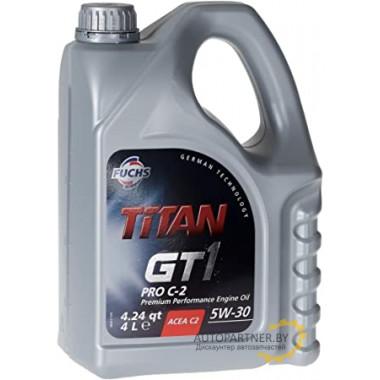 Моторное масло FUCHS TITAN GT1 PRO C2 5W30 / 600514112 (4л)