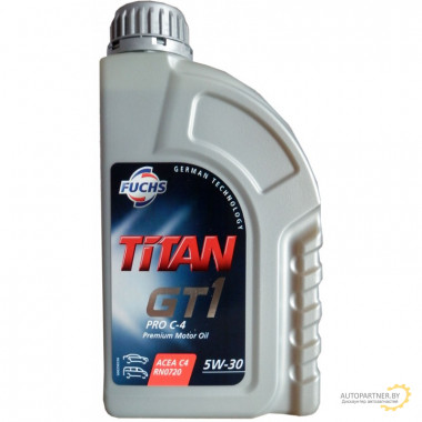 Моторное масло FUCHS TITAN GT1 PRO C4 5W30 / 600667955 (1л)