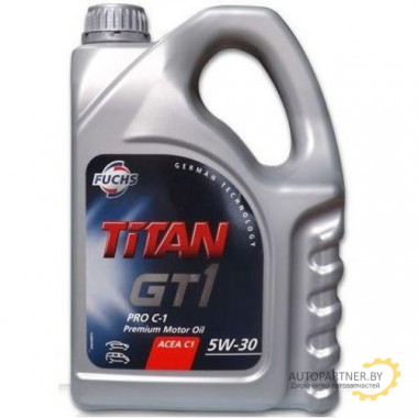 Моторное масло FUCHS TITAN GT1 PRO C1 5W30 / 601425493 (5л)