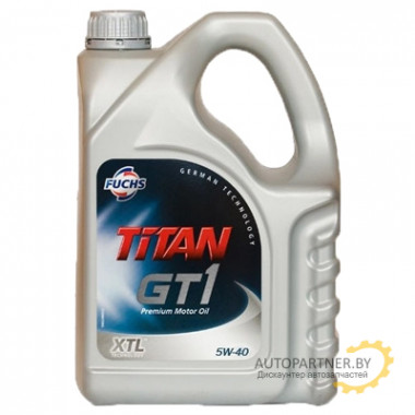 Моторное масло FUCHS TITAN GT1 5W40 / 600756277 (4л)