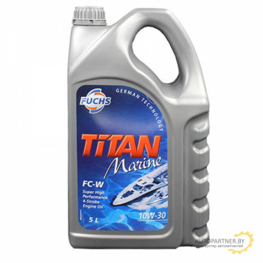 Моторное масло FUCHS TITAN MARINE FC-W 10W30 / 600816537 (5л)