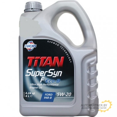 Моторное масло FUCHS TITAN SUPERSYN F ECO-B 5W20 / 600892043 (4л)