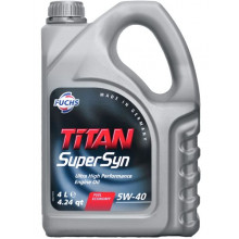 Моторное масло FUCHS TITAN SUPERSYN 5W40 / 600930783 (4л)