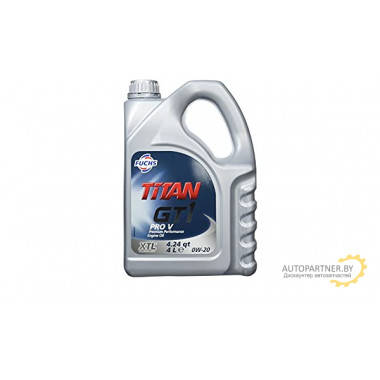Моторное масло FUCHS TITAN GT1 PRO V 0W20 / 600998073 (4л)