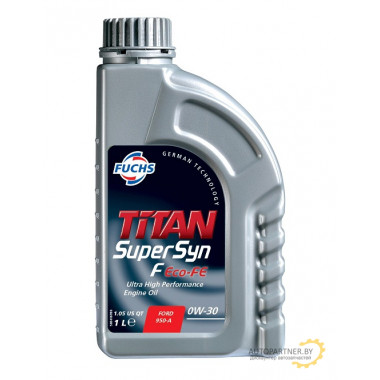 Моторное масло FUCHS TITAN SUPERSYN F ECO-FE 0W30 / 601223389 (1л)