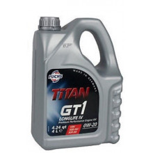 Моторное масло FUCHS TITAN GT1 LONGLIFE IV 0W20 / 601227516 (4л)