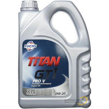 Моторное масло FUCHS TITAN GT1 PRO V 0W20 / 601411496 (5л)