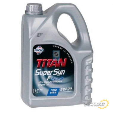 Моторное масло FUCHS TITAN SUPERSYN F ECO-B 5W20 / 601411571 (5л)