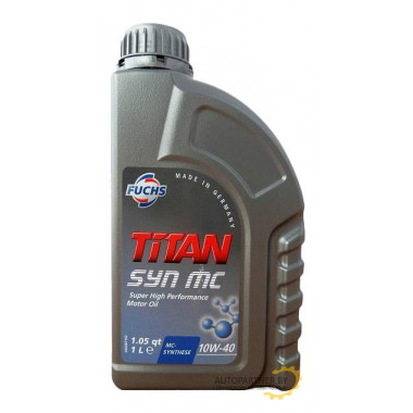 Моторное масло FUCHS TITAN SYN MC 10W40 / 601411687 (1л)
