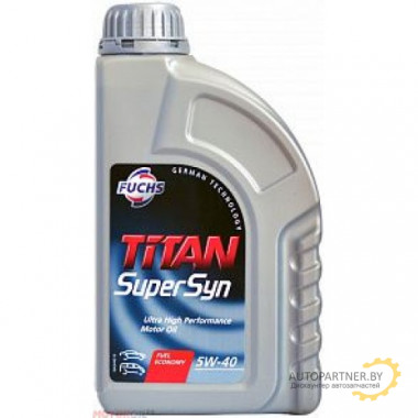 Моторное масло FUCHS TITAN SUPERSYN 5W40 / 601425813 (1л)