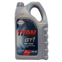 Моторное масло FUCHS TITAN GT1 PRO 2312 0W30 / 601780059 (5л)