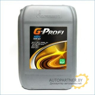 Моторное масло G-ENERGY G-PROFY MSI PLUS 15W40 / 253130340 (20л)