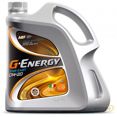 Моторное масло G-ENERGY FAR EAST 0W20 / 253142003 (4л)