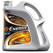 Моторное масло G-ENERGY SERVICE LIME GMO 5W30 / 253142092 (4л)