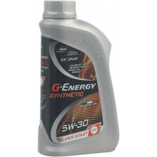 Моторное масло G-ENERGY SYNTHETIC SUPER START 5W30 / 253142399 (1л)