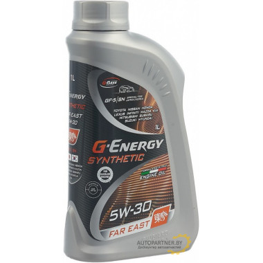 Моторное масло G-ENERGY SYNTHETIC FAR EAST 5W30 / 253142414 (1л)