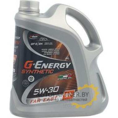 Моторное масло G-ENERGY FAR EAST 5W30 / 253141935 (4л)