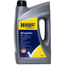 Моторное масло HENGST 5W40 C3 PRO / 549800000 (5л)
