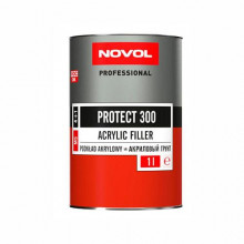 Грунт акриловый черный (без отвердителя) NOVOL PROTECT 300 MS 1 л / 37041