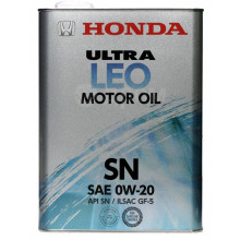 Моторное масло HONDA ULTRA LEO 0W20 / 0821799974 (4л)
