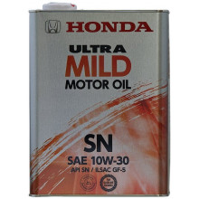Моторное масло HONDA ULTRA MILD 10W30 / 0821999974 (4л)
