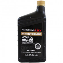 Моторное масло HONDA SYNTHETIC BLEND 0W20 / 087989036 (0.946л)