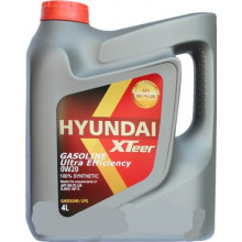 Моторное масло HYUNDAI XTEER GASOLINE ULTRA EFFICIENCY 0W20 / 1041121 (4л)