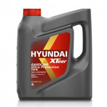 Моторное масло HYUNDAI XTEER GASOLINE ULTRA PROTECTION 5W40 / 1041126 (4л)