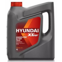 Моторное масло HYUNDAI XTEER GASOLINE G700 5W40 / 1041136 (4л)