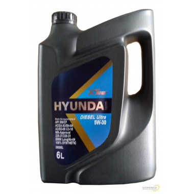 Моторное масло HYUNDAI XTEER DIESEL ULTRA 5W30 / 1061001 (6л)