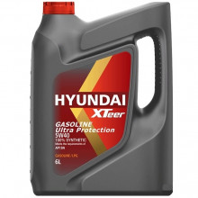 Моторное масло HYUNDAI XTEER GASOLINE ULTRA PROTECTION 5W40 / 1061126 (6л)