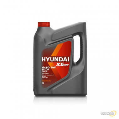 Моторное масло HYUNDAI XTEER GASOLINE G700 5W30 / 1061135 (6л)