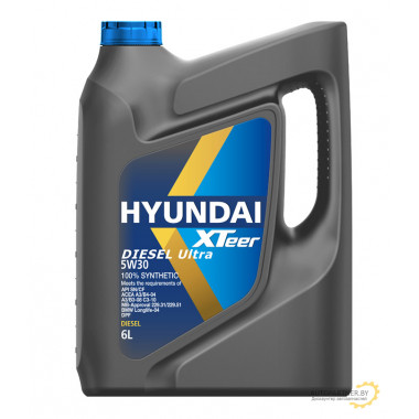 Моторное масло HYUNDAI XTEER DIESEL ULTRA C3 5W30 / 1061224 (6л)