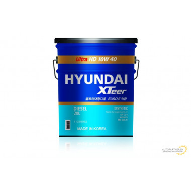 Моторное масло HYUNDAI XTEER HD ULTRA 10W40 / 1120002 (20л)