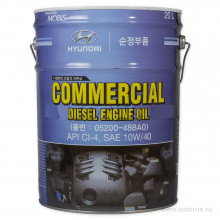 Моторное масло HYUNDAI/KIA COMMERCIAL DIESEL 10W40 / 0520048BA0 (20л)