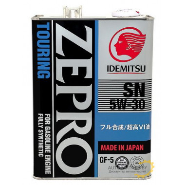 Моторное масло IDEMITSU ZEPRO TOURING 5W30 / 1845004 (4л)
