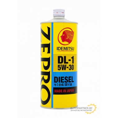 Моторное масло IDEMITSU ZEPRO DIESEL DL-1 5W30 / 2156001 (1л)