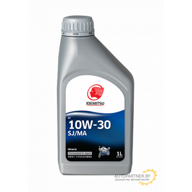 Моторное масло IDEMITSU 4T SL/MA 10W40 / 30485021724000020 (1л)
