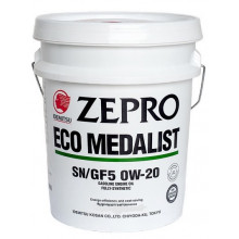 Моторное масло IDEMITSU ZEPRO ECO MEDALIST 0W20 / 3583020 (20л)