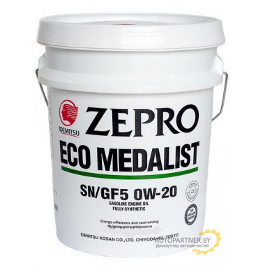 Моторное масло IDEMITSU ZEPRO ECO MEDALIST 0W20 / 3583020 (20л)