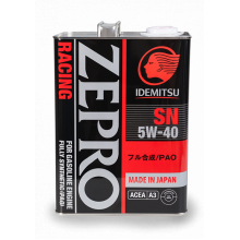 Моторное масло IDEMITSU ZEPRO RACING 5W40 / 3585004 (4л)